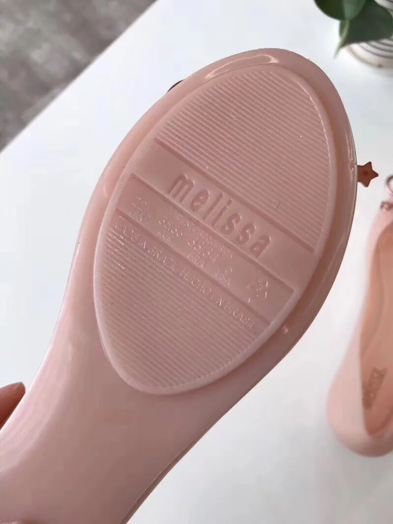 Женские прозрачные сандалии Melissa летние дышащие на нескользящей подошве
