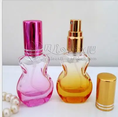 Бесплатная Доставка 8 мл Стекло Духи Спрей Гитара Бутылка Парфюм Женщины Макияж