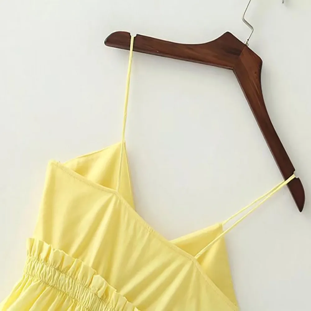 Roiii Летний Лидер продаж Карамельный цвет девушки майки свободные глубоким