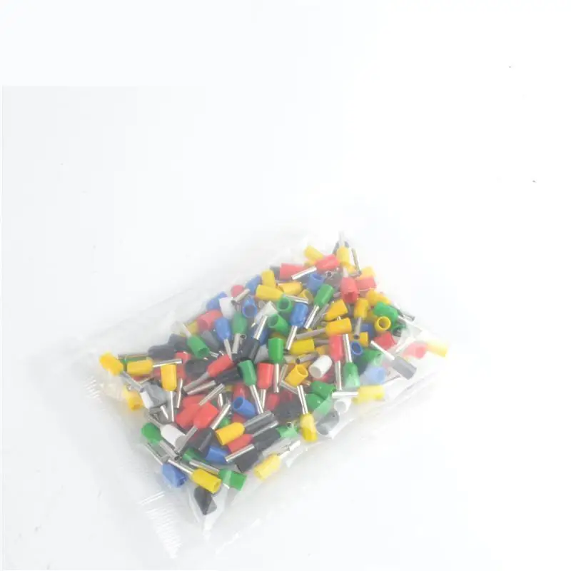 Tube preinsulated terminals cold-pressed E type tube E1008 pin 1 square | Обустройство дома