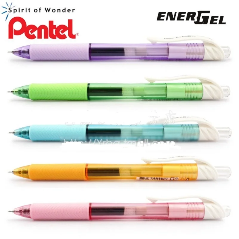 Оригинальная быстросохнущая ручка Pentel с прессом BLN105 0 5 мм гелевые чернила ровная