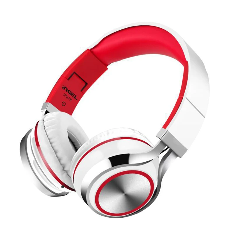 Aibesser mp3 долговечный bluetooth наушники Универсальный Складной HiFi super clear музыка для