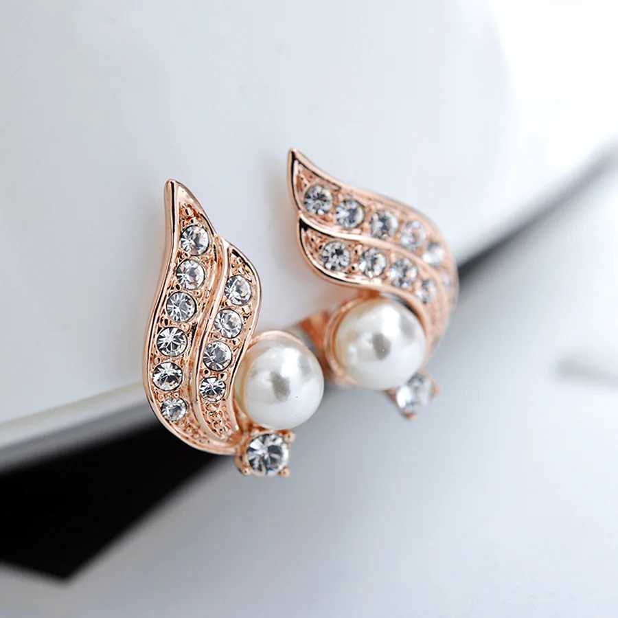 Женские летние серьги-клипсы с искусственным жемчугом | Украшения и аксессуары