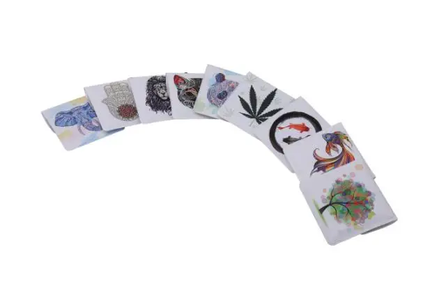 50 шт./лот пепельница для курения табака сигар черный японский стиль мини ПВХ