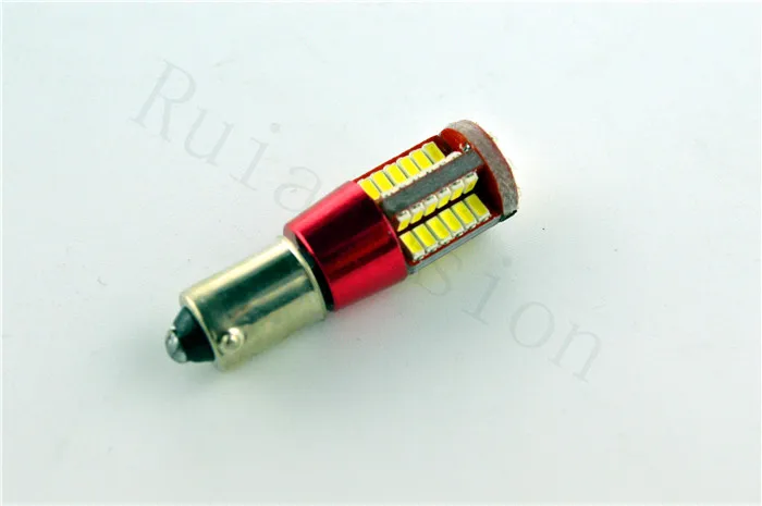 2 шт. BAY9S 57 SMD 3014 Canbus лампы ошибок h21w обратный резервный Парковка светодиодный лампы внутреннего освещения белый 12V