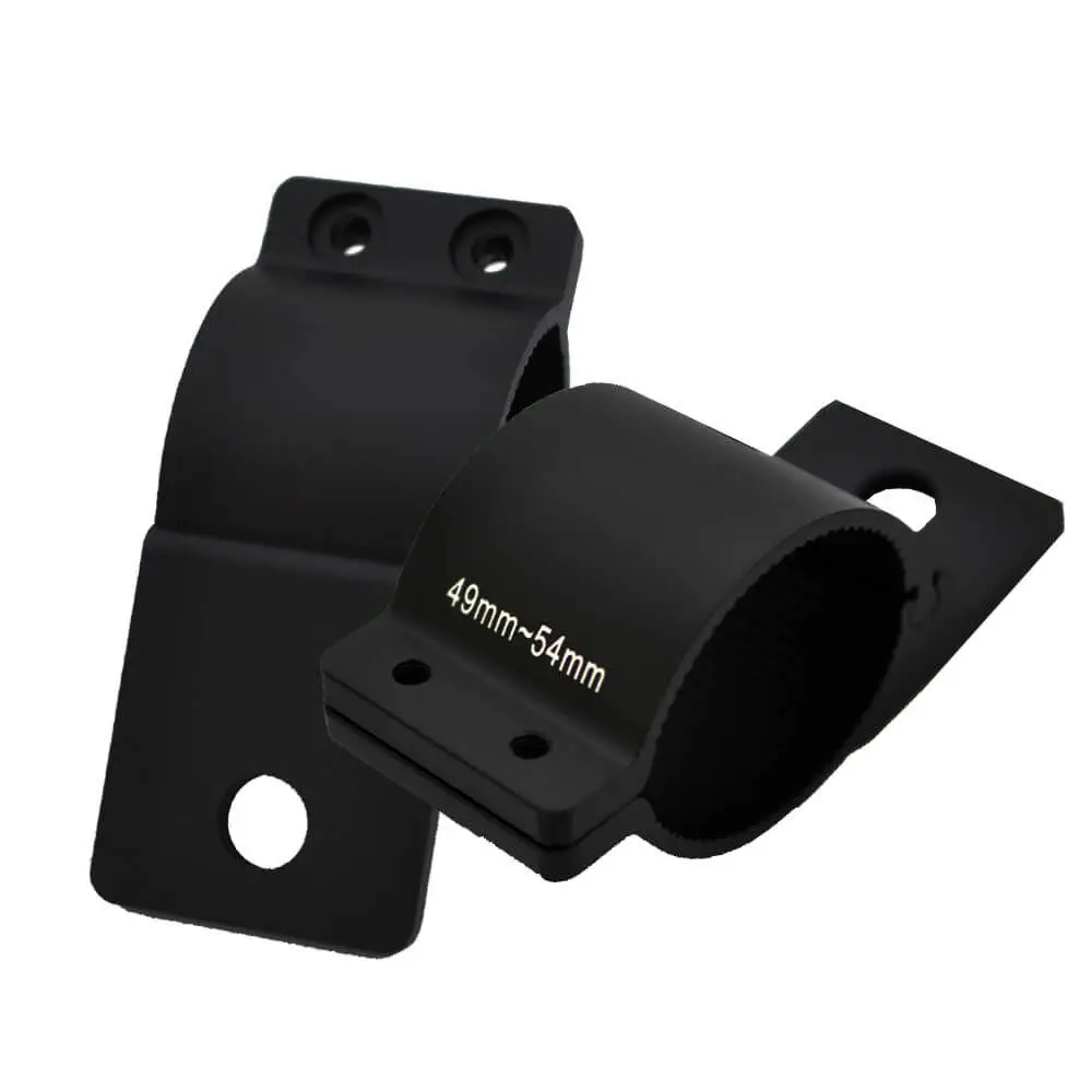 free shipping UHF 2x 49-54mm Spot Bull Bar Mounting Bracket Clamps FOR LED LIGHT BAR RIGID | Автомобили и мотоциклы
