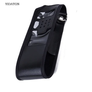 Удлиненная рация кожаный мягкий чехол-держатель для чехла для рации Baofeng 3800 мАч
