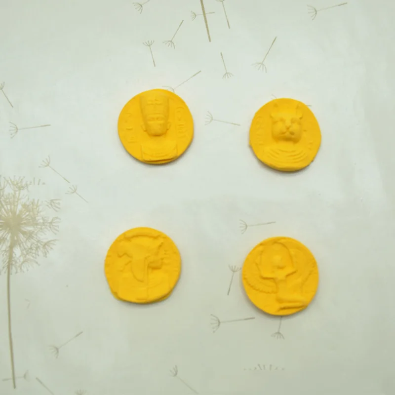

1pcs Egyptian Pharaoh Silicone Mold Fondant Mould Cake Decorating Tools Cake Gumpaste Mold