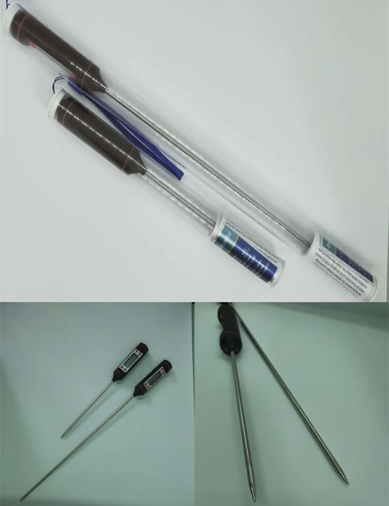 Ручка цифровой термометр с 30 см/15 см зонд DIY мыло/Свеча инструменты для крема/торта выпечки мясо с подогревом барбекю Кухонный Термометр