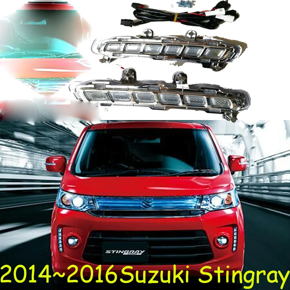 LED 2014 ~ 2016 Stingray дневной свет противотуманная фара Aerio Ciaz Reno kizashi s cross фара|daytime lights|fog