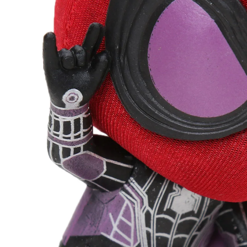 7-18,5 см игрушки Marvel Мстители магнит Человек-паук возвращение домой ПВХ Фигурки Q версия мини модель человека-паука кукла украшение автомобиля