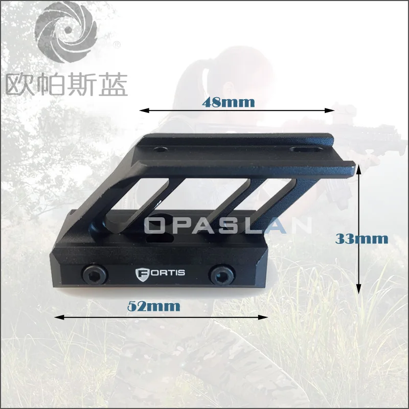 OPASLAN Red Dot Scope косой Кронштейн подходит 20 мм Вивер рейка для страйкбола Охотничья