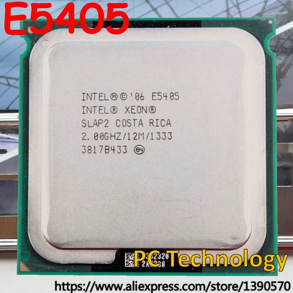 Оригинальный процессор Intel Xeon E5405 2,00 ГГц 12 МБ 1333 МГц LGA771 четырехъядерный процессор Бесплатная доставка в течение 1 дня