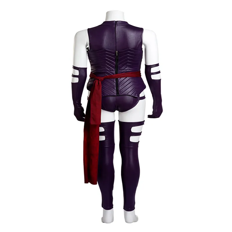 Новое поступление X-men Apocalypse Psylocke Elizabeth Braddock женское нарядное платье Косплей Костюм Хэллоуин Индивидуальные