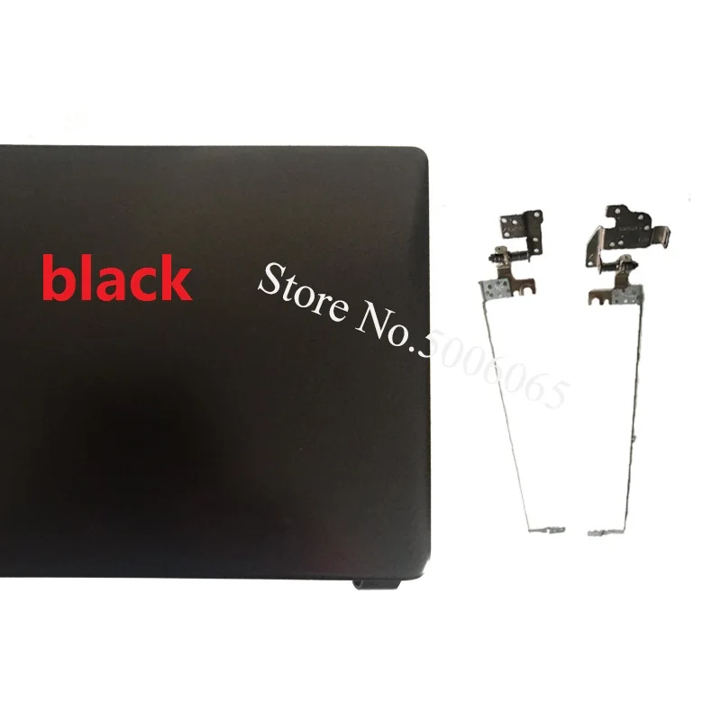 black A and hinges ДЛЯ ACER V5-561G V5-561 ноутбук ЖК-задняя крышка/ЖК-рамка крышка/ЖК-Петли L& R - Цвет: black A and hinges