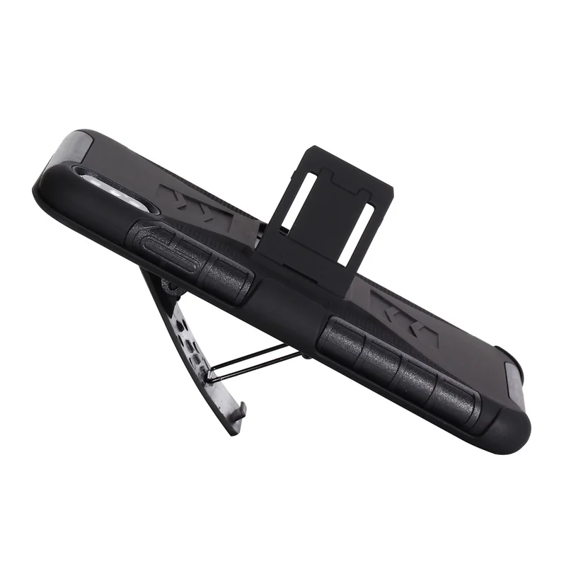 Новый чехол Armor Case Impact Holster Hard Cases Shockproof Kickstand Belt Clip Back Cover Capa для iPhone XS MAX XR.