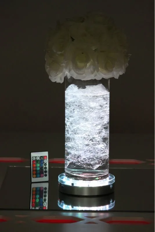 10pcs rechargeable lithium Battery LED Vase Party Light for Wedding Centerpieces Decoration Vases Led Party Light Include Remote