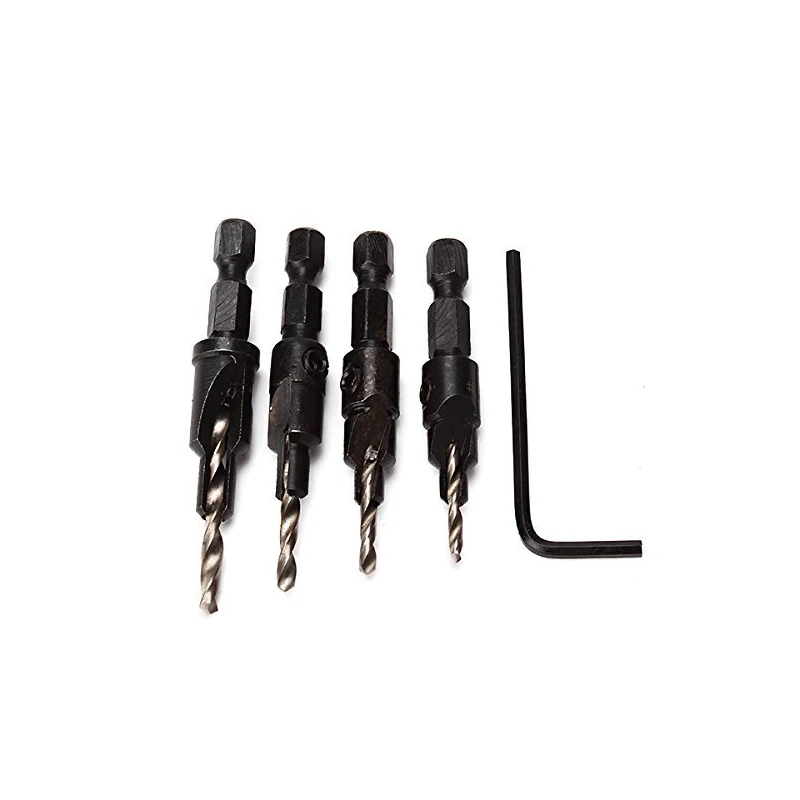 4 шт. деревообрабатывающий резец столешница набор деревянных сверл пластиковых