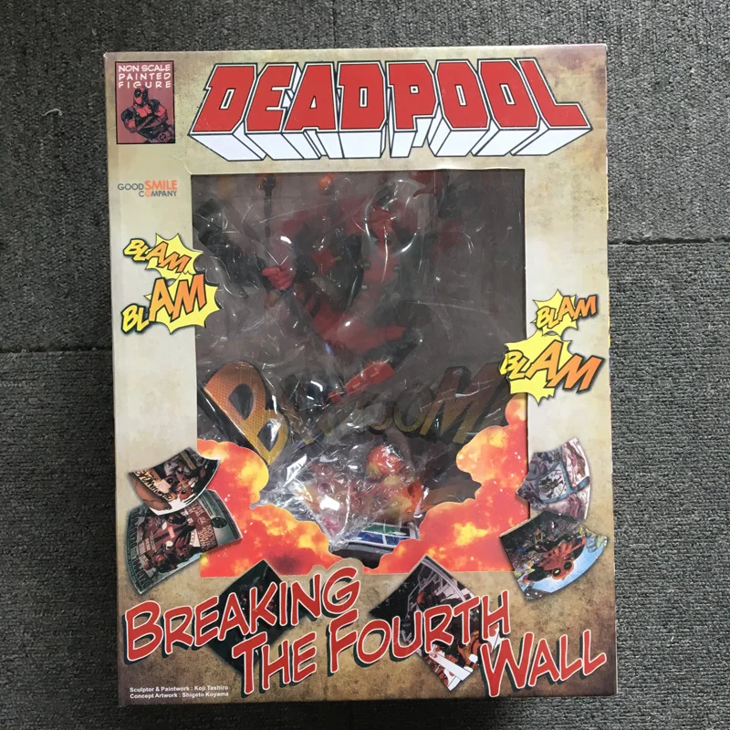 GSC Marvel супер герой Дэдпул ломающая четвёртая стена фигурка со сценами X-men коллекционные игрушки 25 см