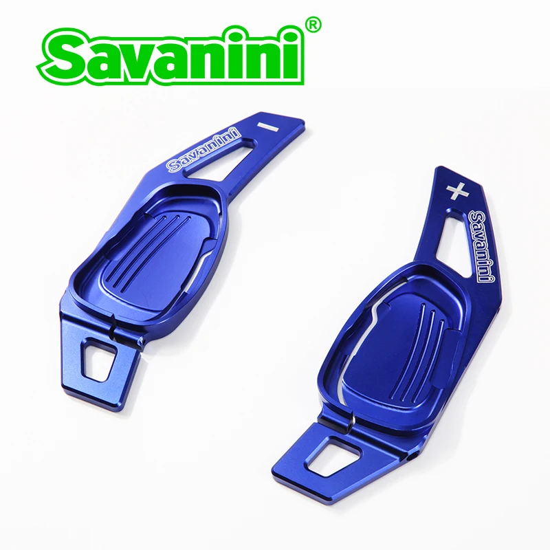 Savanini 2 шт. Алюминиевый Рычаг переключения передач рулевого колеса удлинитель для