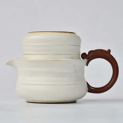 1 pot 1 cup WIZAMONY китайский чайный набор кунг-фу gaiwan Чайник чашки Керамика Чайные Наборы Чайник Пуэр посуда для напитков Путешествия Чайный набор японский - Цвет: 1 pot 1 cup