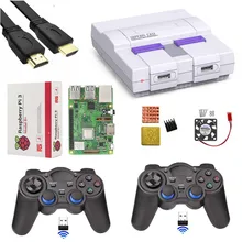 Чехол Retroflag SUPERPi U NESPi чехол + Raspberry Pi 3 Model B/B +++ 3A Power теплоотвод fan ++ 2 4