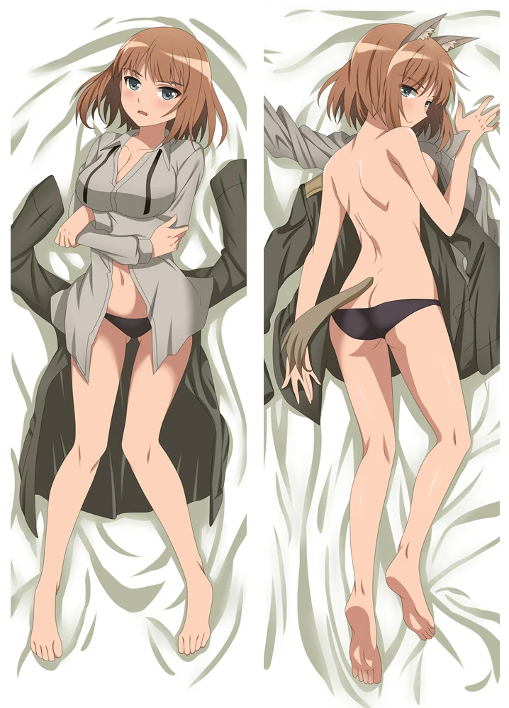 Аниме STRIKE WITCHES sexy girls miyafuji yoshika & lynette bishop Erica Подушка Dakimakura чехол для обнимающего
