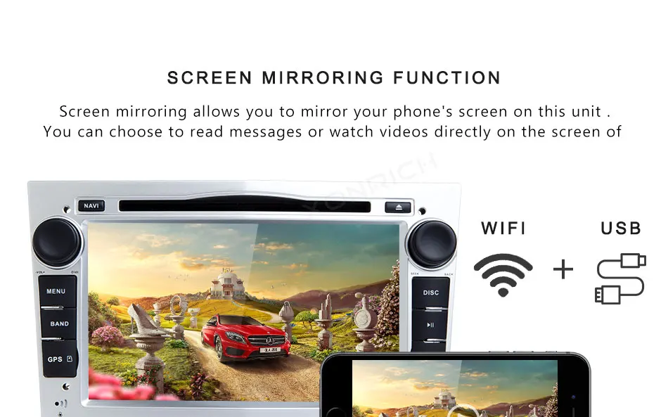 2 Din Android 8,1 Автомобильный мультимедийный плеер для Opel Astra H Vectra C Zafira b Corsa C D G Meriva Vivaro gps навигация Радио DVD