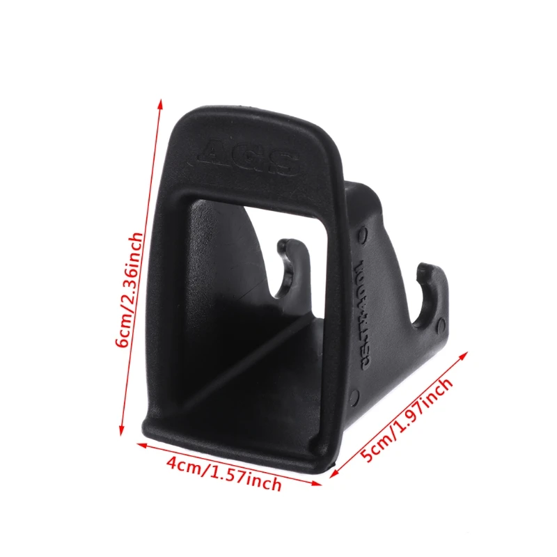 1 Pair Car Baby Seat ISOFIX Latch Belt Connector Guide Groove images - 6