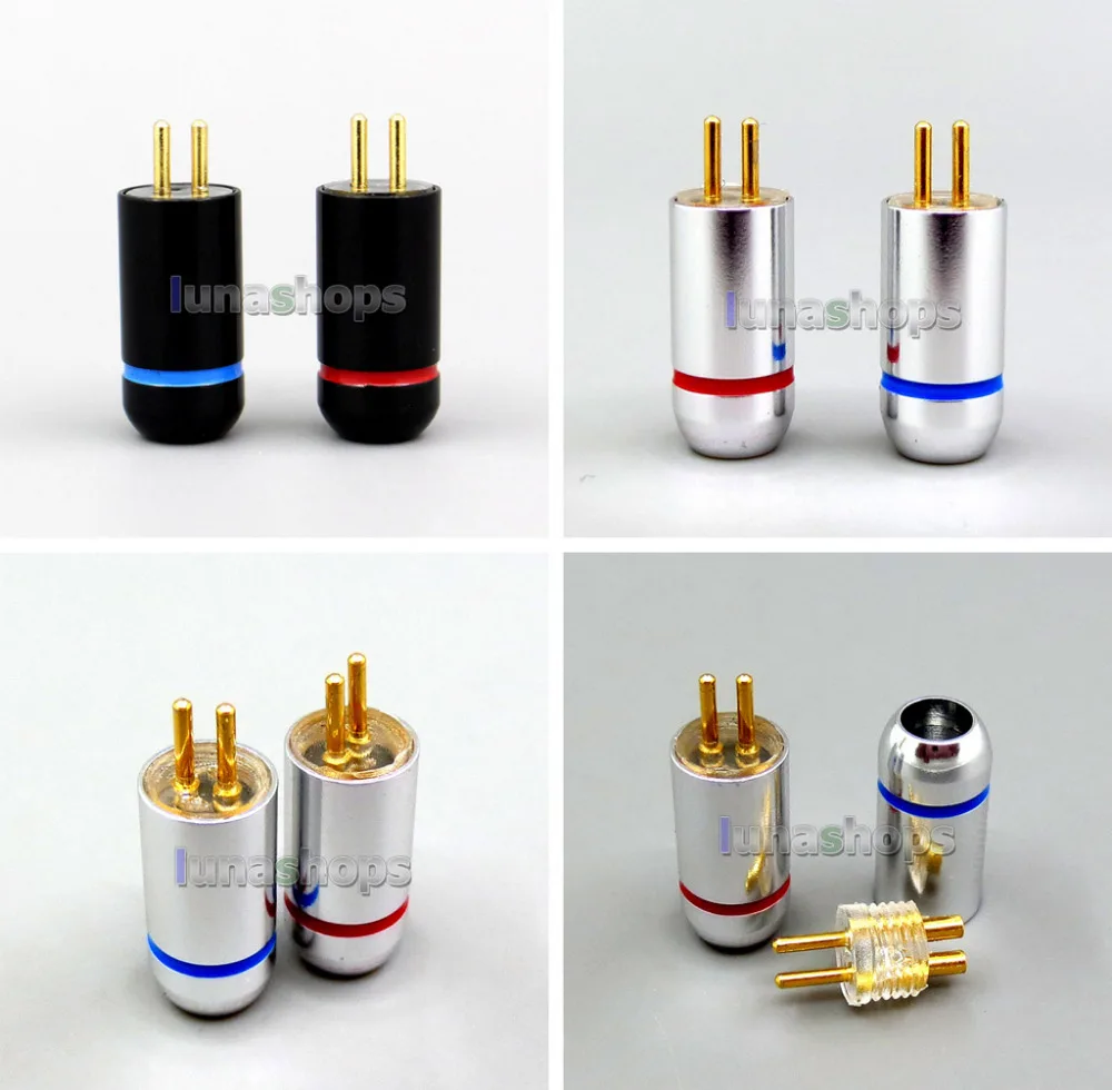

Metal 0.78mm Earphone Silver Plated Pins For JH Audio JH16 Pro JH11 Pro 5 6 7 BA Custom LN006241