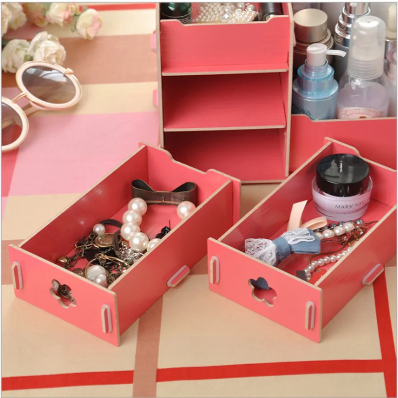 Новый многофункциональный деревянный ящик для хранения ювелирных изделий чехол