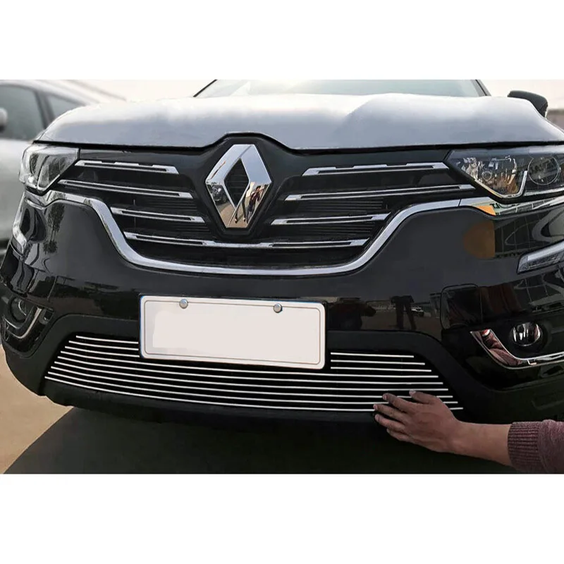 Для Renault Koleo 2012-2017 в сетку Яркие полоски изменение тела аксессуары металлическая