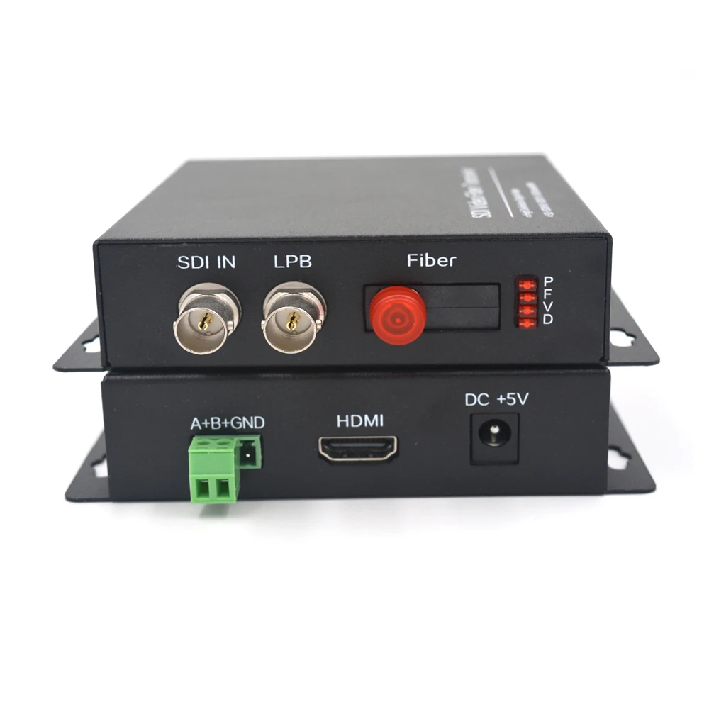 3G/HD SDI видео оптические медиа конвертеры с 1080P HDMI TX и RX 1310/1550nm FC Video Аудио сигнал