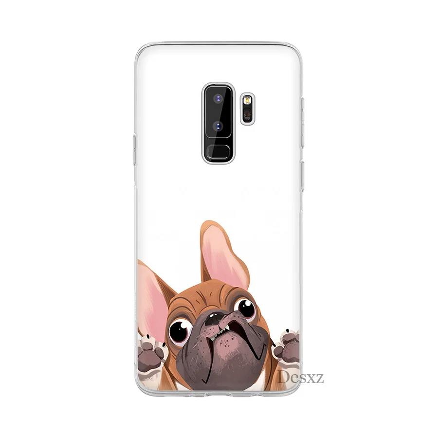 Милый Французский бульдог Новый чехол для Samsung Galaxy A3 A5 A6 A7 A8 A9 A10 A20 A60 A30 A40 A50 A70 Plus |