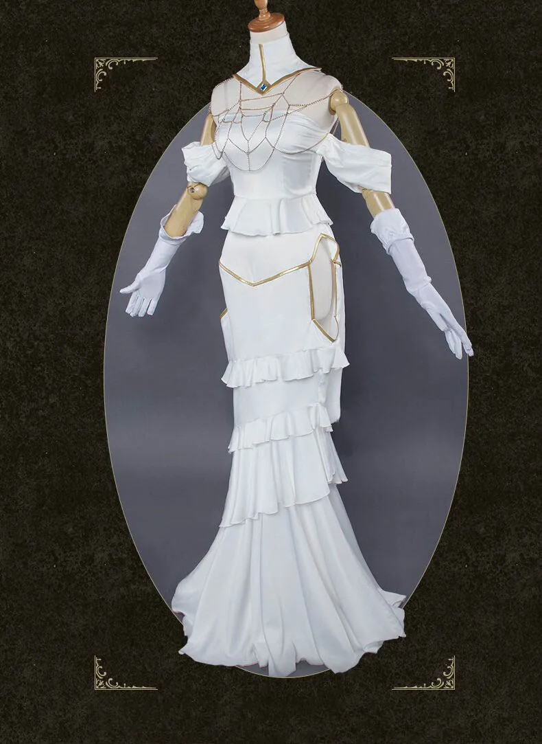 2020 аниме Оверлорд Косплей принцессы альбедо костюмы Хэллоуин сценический новый
