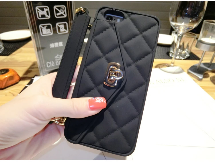 3D кошелек Сумочка сотовый телефон мягкий чехол накладка на заднюю панель из