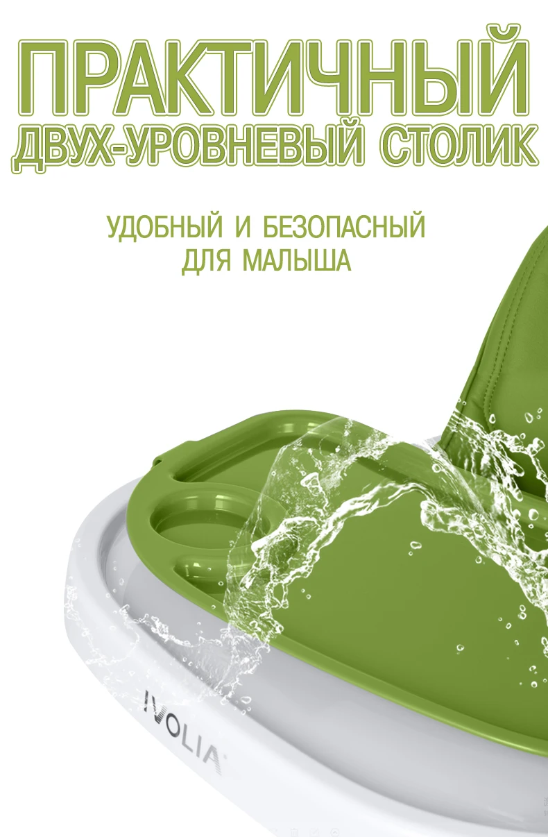 Luxmom Складной стул для кормления детей стул-трансформер эко-кожи Отправить бесплатно