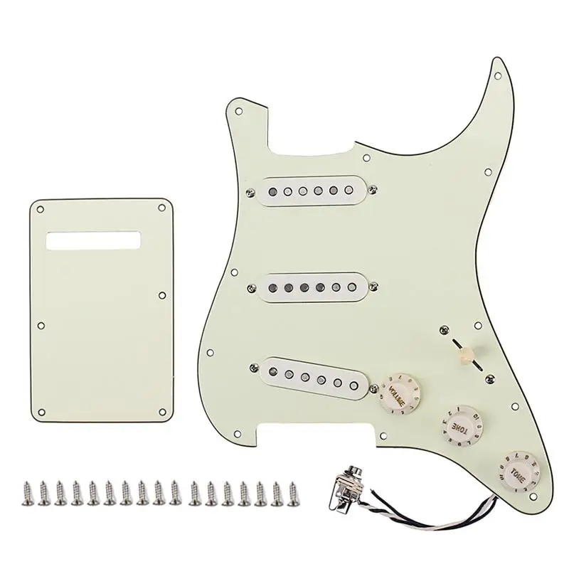 1 комплект накладки металлический крепкий прочный Prime SSS загруженный Pickguard пикапы