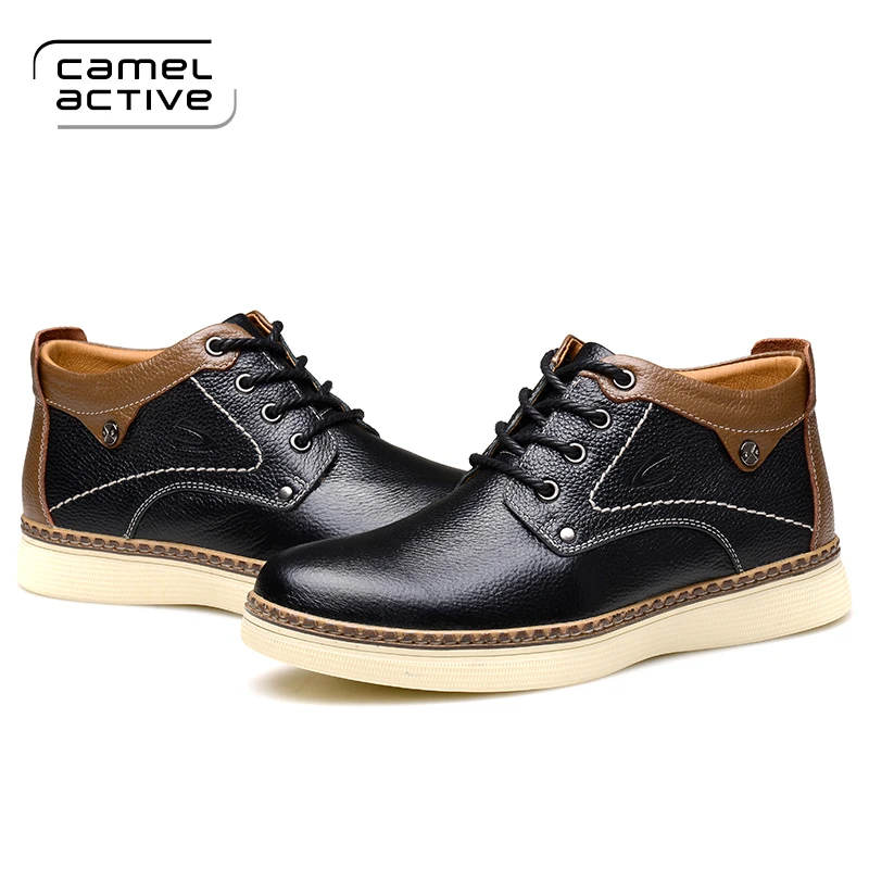 Camel Active/; Лидер продаж; новые теплые мужские зимние ботинки; высококачественные ботинки из натуральной кожи; повседневные модные зимние ботинки; 1752
