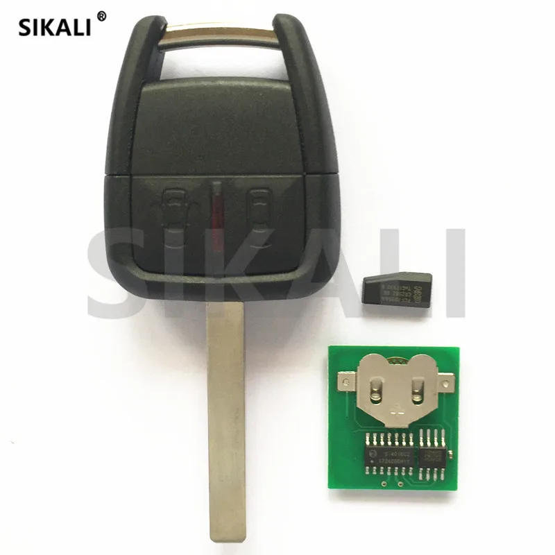 SIKALI 2 Buttons Car Remote Key for Chevrolet Astra Corsa Zafira Vectra 433.92 MHz with ID40 Chip Door Lock Controller | Автомобили и