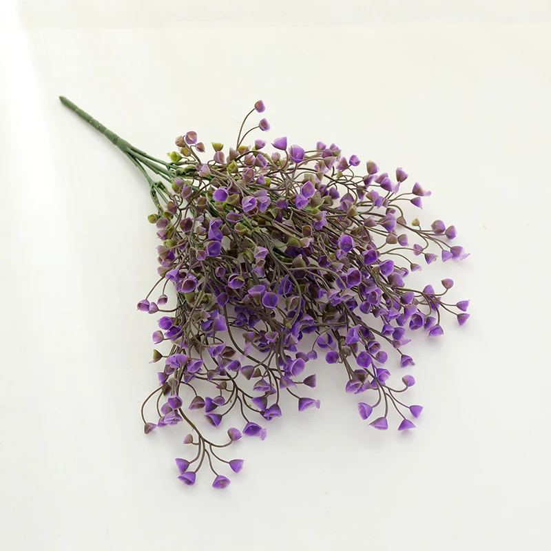 DIY искусственная маленькая Чаша Цветок вода трава Gypsophila поддельные пластиковые