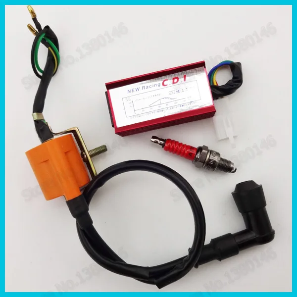 Гоночная катушка зажигания A7TC Свеча 5 Pin AC CDI для Taotao ATV Quad CRF внедорожник 50cc 70cc 90cc