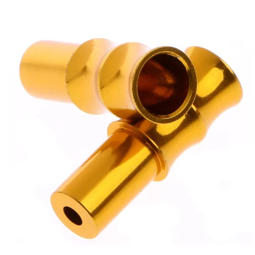 Gold 10 шт. запчасти для велосипеда, велосипедный тормоз, переключатель переключения, заглушки для кабеля, наконечники, Аксессуары для велосипеда - Цвет: Gold