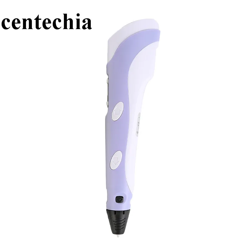 3D Ручка Centechia 2 го поколения светодиодный дисплей DIY принтер ручка с 3 цветной