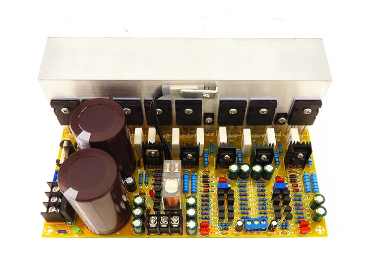 

5200 1943 tubes 2.0 channel AC double 25-55V 300W+300W High power After-stage amplifier board finished board