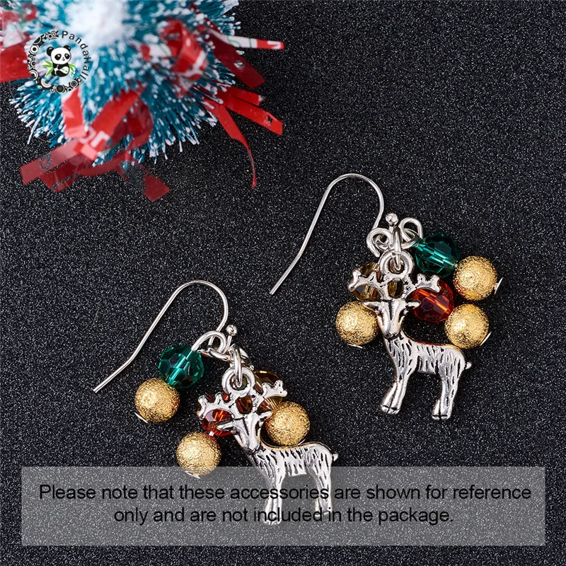 

100pcs Platinum Color Brass Earrings Hook, Lead Free & Cadmium Free & Nickel Free, about 11mm wide, 22mm long, 0.75mm thick