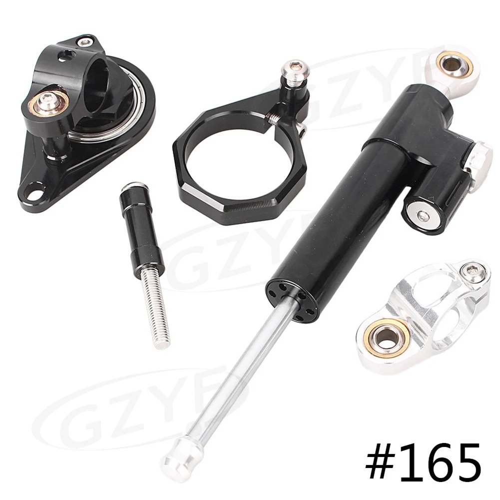 

CNC Steering Damper Stabilizer Saftety Control w/ Holder Bracket Set For SUZUKI GSXR 600 750 GSXR600 GSXR750 2006-2010 K6 K8