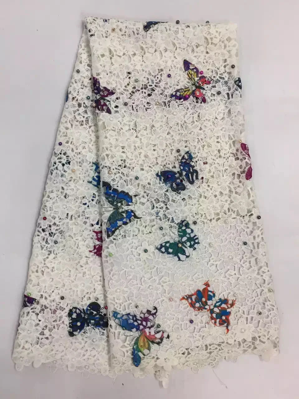 Африканские бусины CW2032 шнур из гипюра швейцарская кружевная ткань для платьев