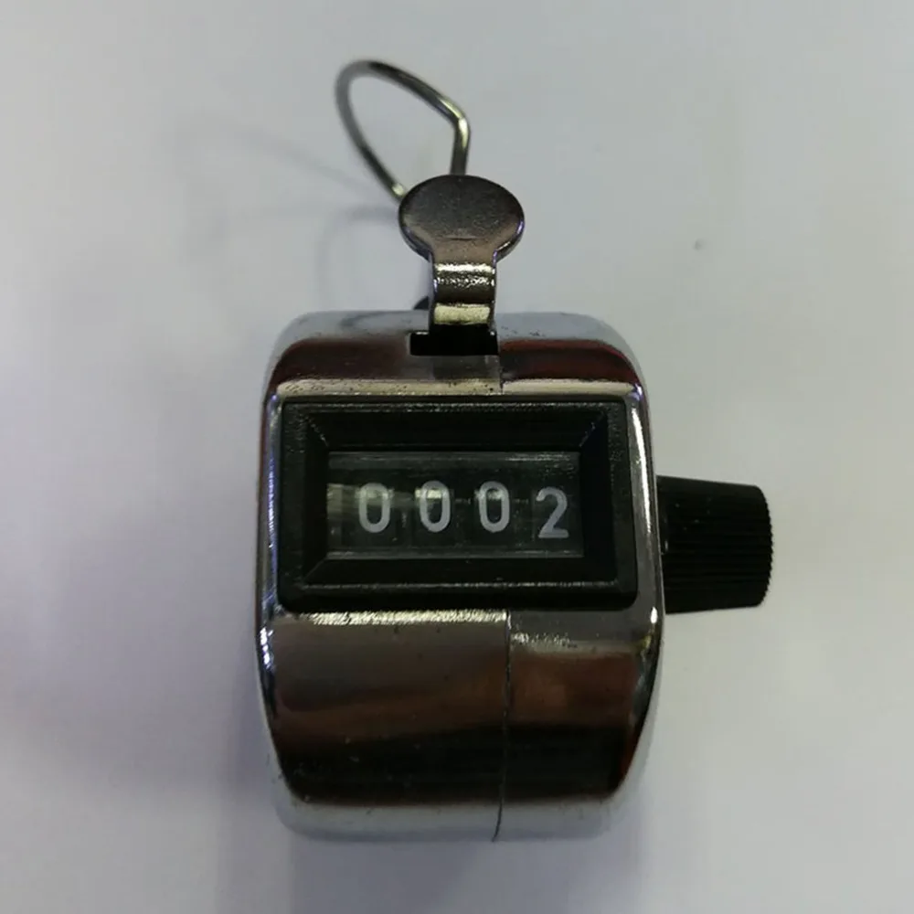 Цифровой ручной счетчик 4-значный номер гольф-кликер тренировочный | Инструменты