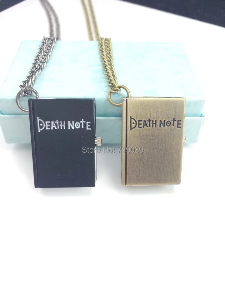 20 шт./партия мужские и женские карманные часы Death Note |